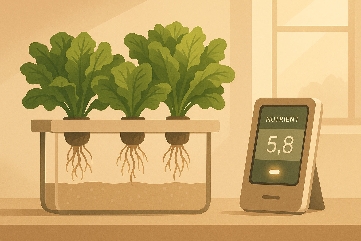 Monitoring Nutrient Levels in Aeroponics