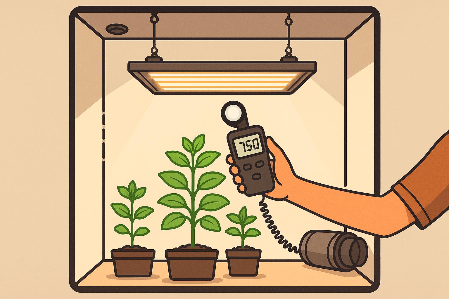 Measure and Adjust Light Intensity