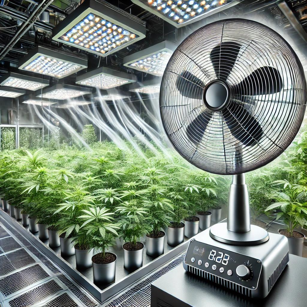 Fans in Indoor Grows