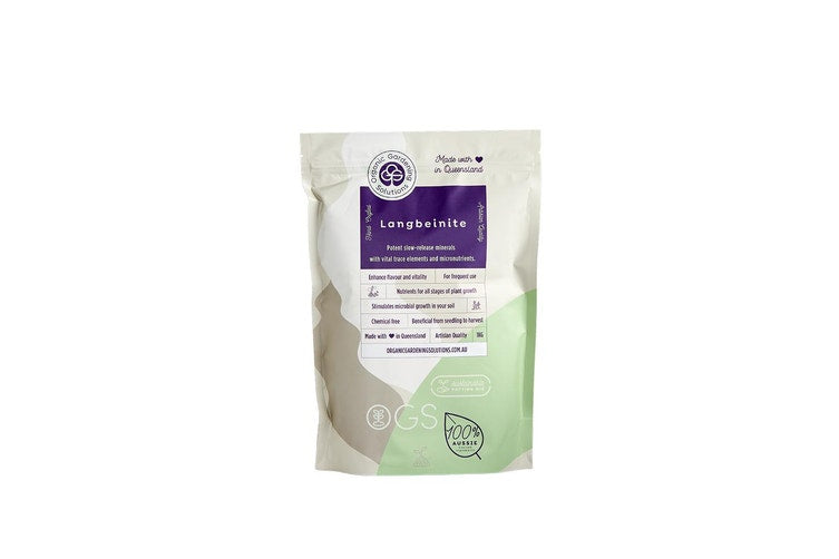 Organic Gardening Solutions Langbeinite