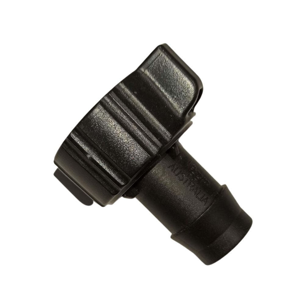 Threaded Nut to Barbed Tail