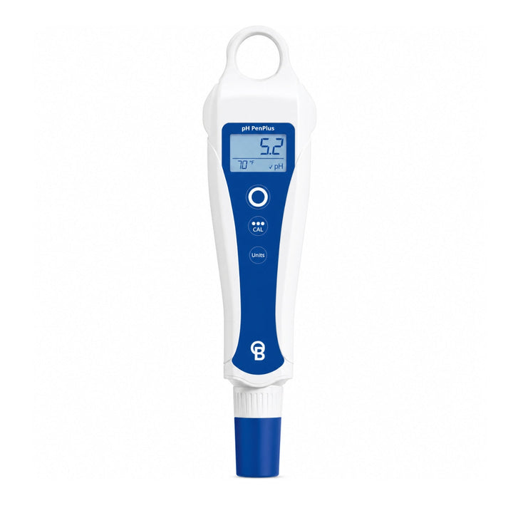 Bluelab pH PenPlus waterproof hydroponic pH and temperature meter with replaceable double-junction probe