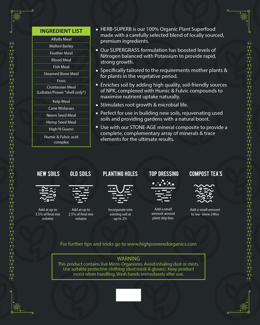 HPO HERB-SUPERB Supergrass