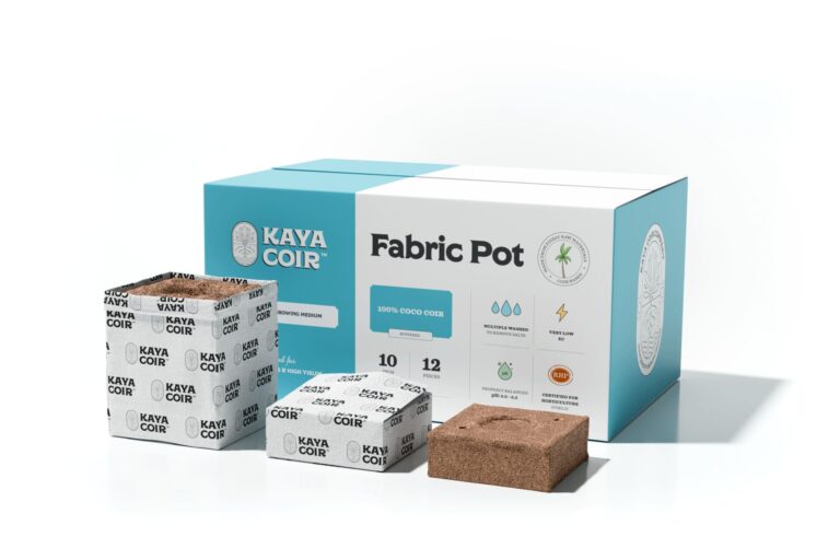 Kaya Coir Compressed Fabric Grow Pot