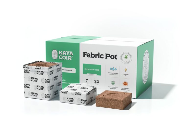 Kaya Coir Compressed Fabric Grow Pot