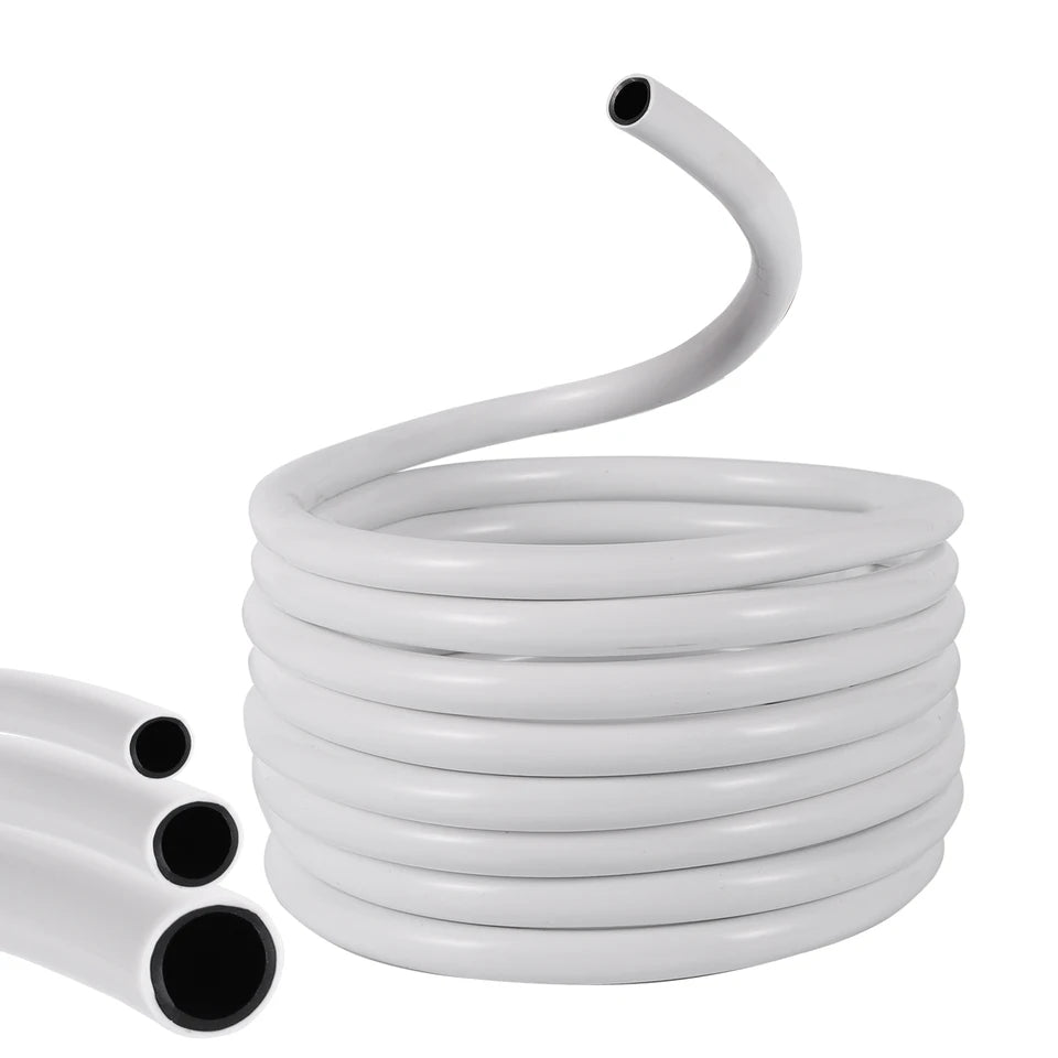 White Double Wall Hydroponic Irrigation Tubing