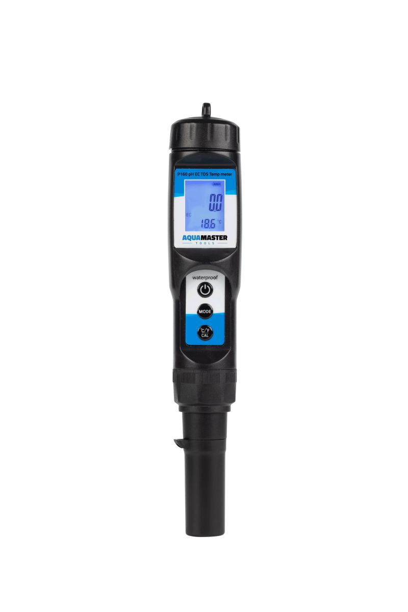 AquaMaster P160 Pro Combo Pen | PH / EC / PPM / TDS / Temp Meter