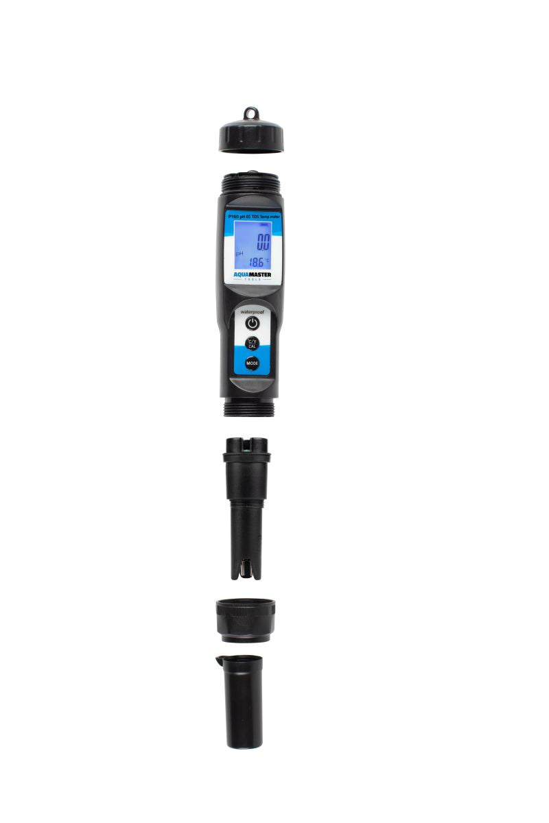 AquaMaster P160 Pro Combo Pen | PH / EC / PPM / TDS / Temp Meter