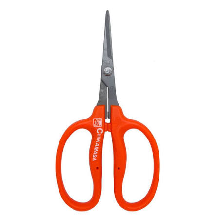 Chikamasa B500SF fluorine coated Japanese stainless steel precision trimming scissors