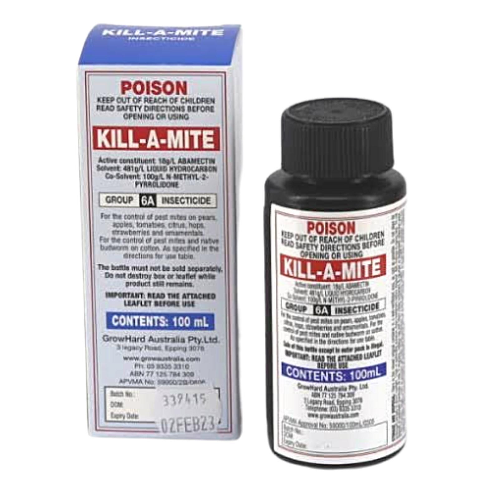 Kill-A-Mite 100ml Kills Spider Mites and Eggs