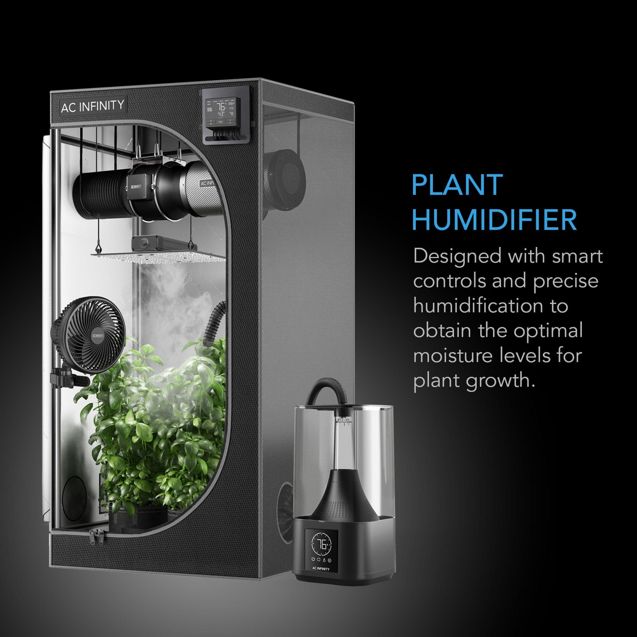 AC Infinity Cloudforge T3 Plant Humidifier 4.5L