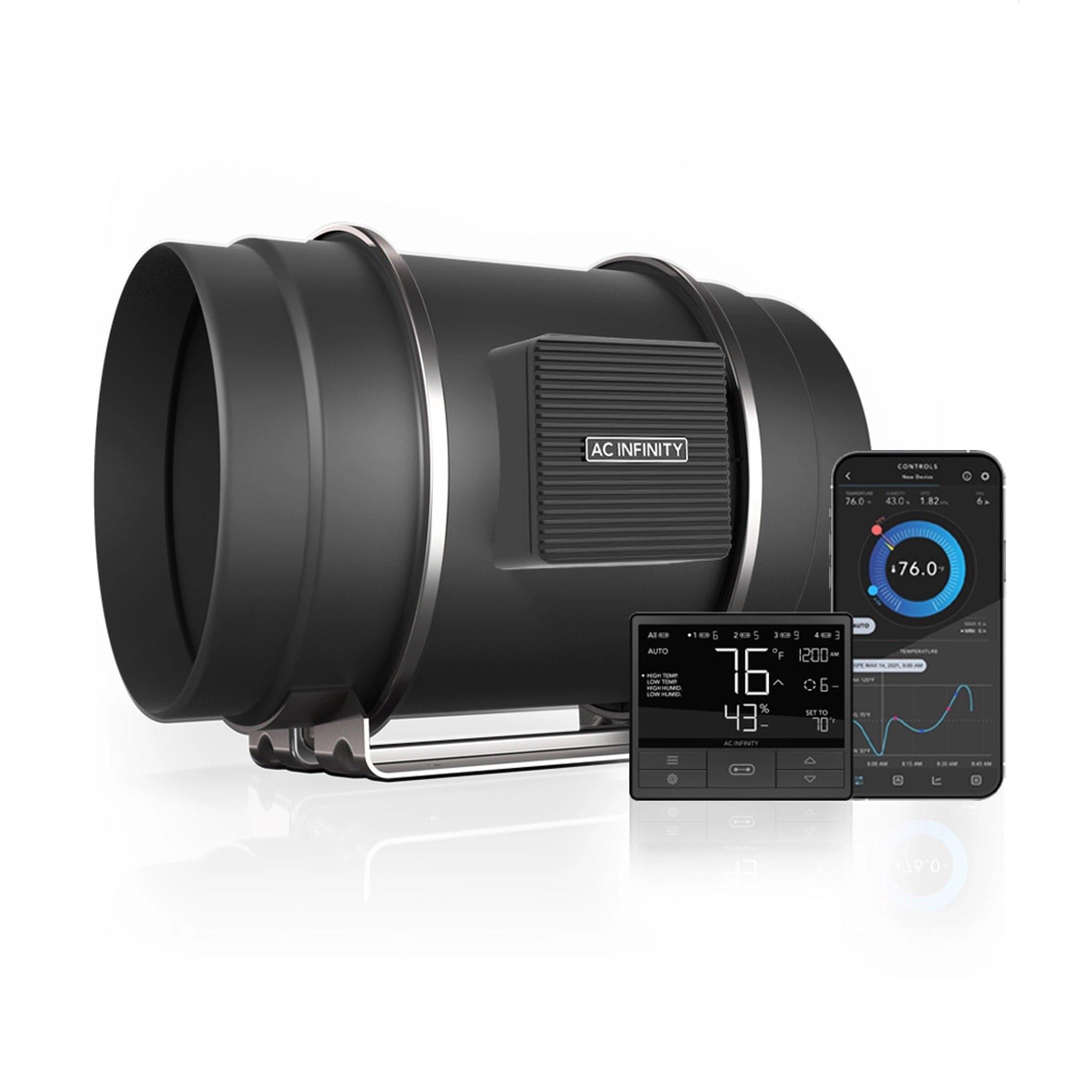 AC Infinity Cloudline T Series Inline Fans