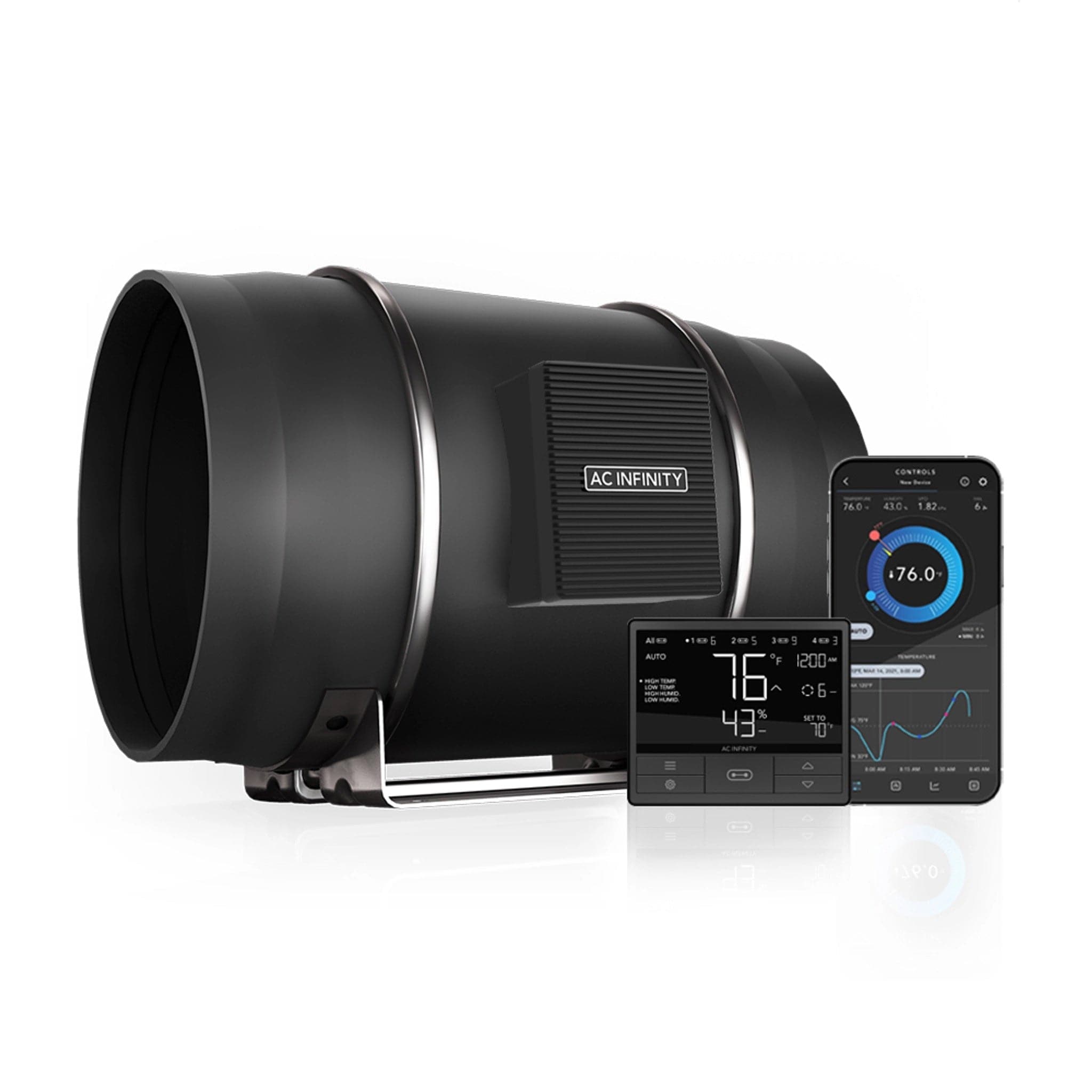 AC Infinity Cloudline T Series Inline Fans