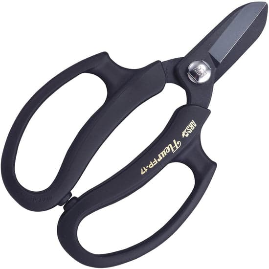 ARS Floral Scissors Black