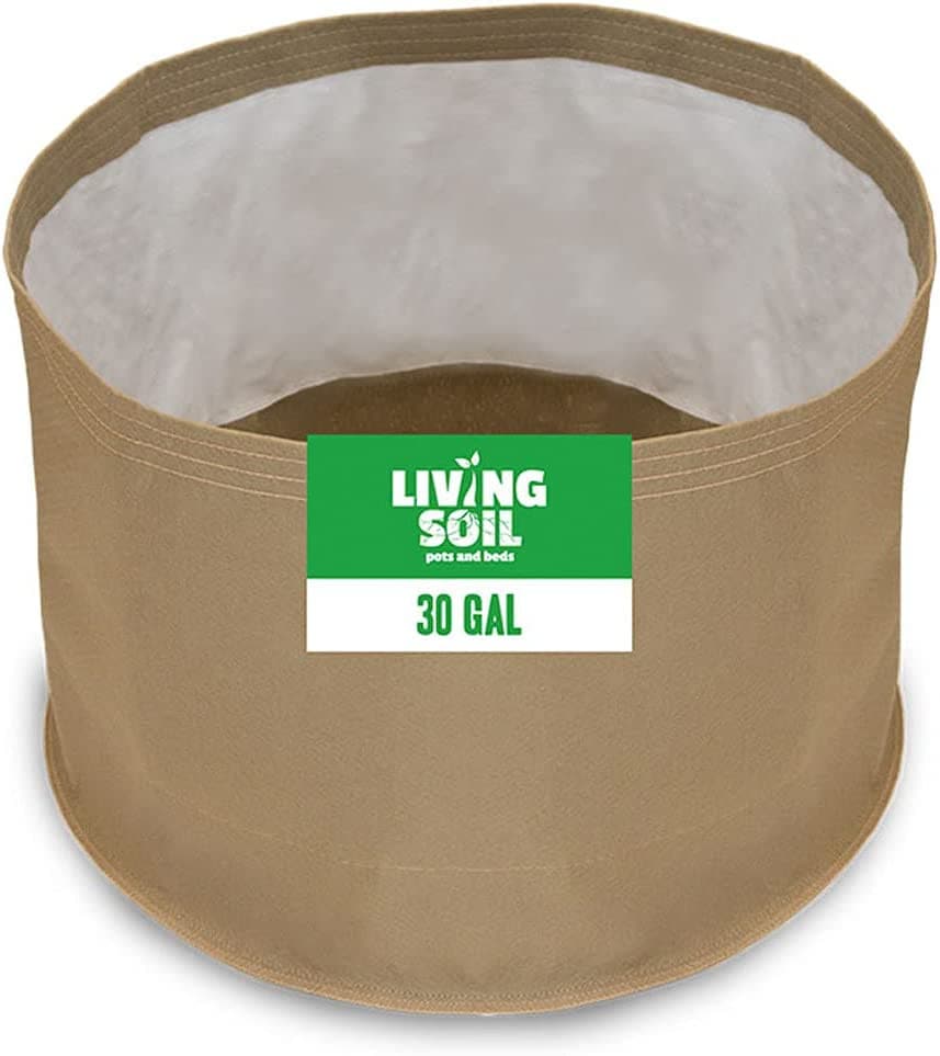 GrassRoots Living Soil Fabric Pot