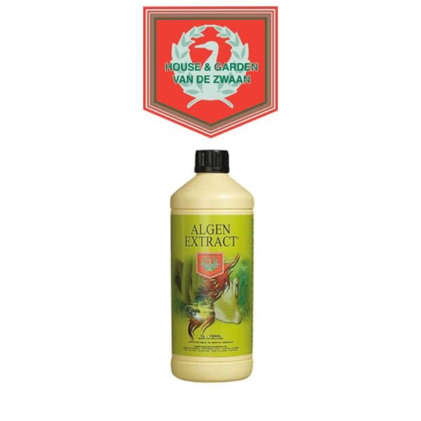 House & Garden Algen Extract sea kelp supplement bottle for plant growth and immunity in hydroponic, soil, and coco systems