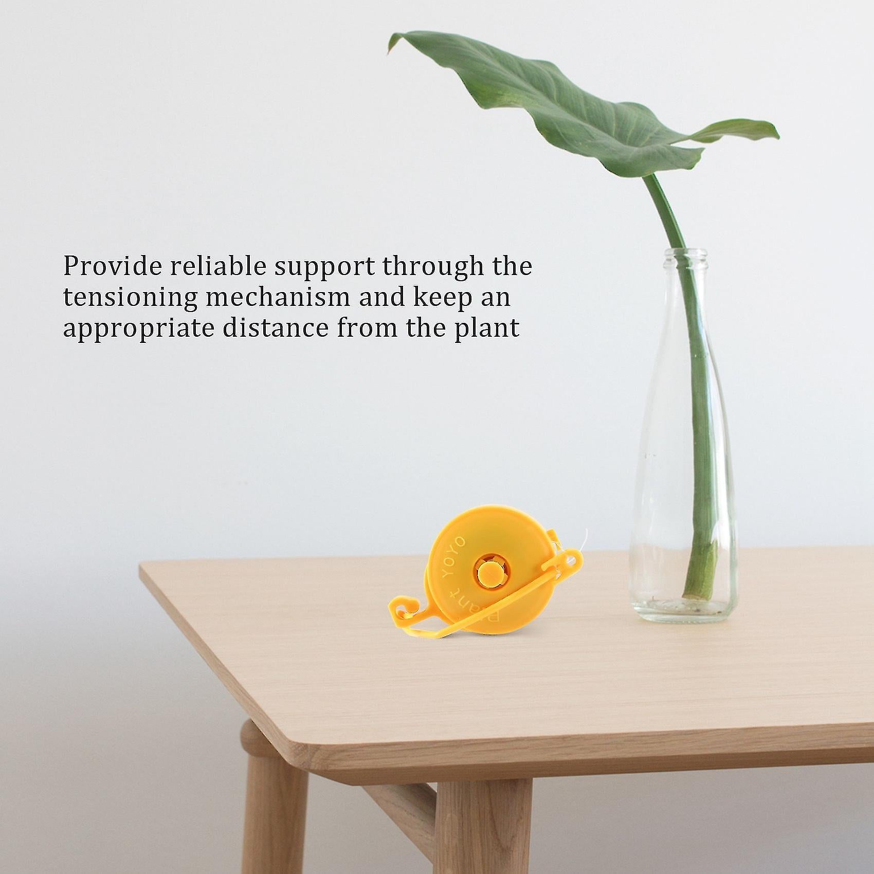 Plant YoYo Yellow Twin Hook Pack of 12