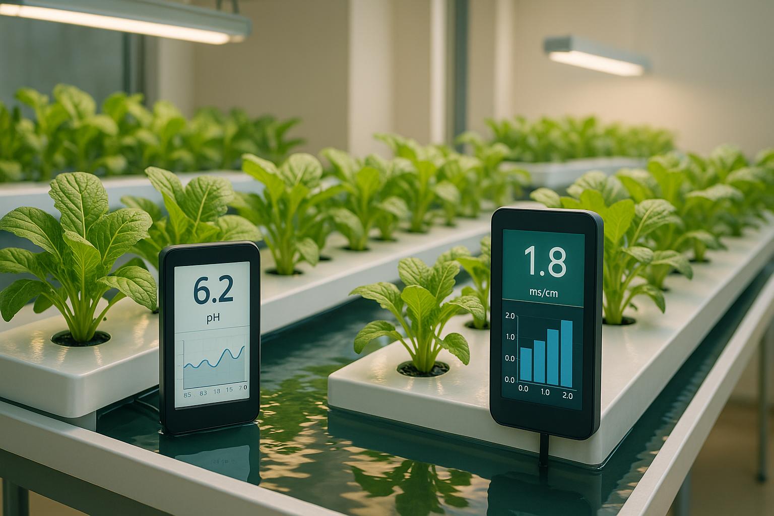 Visualising pH and EC Data in Hydroponics