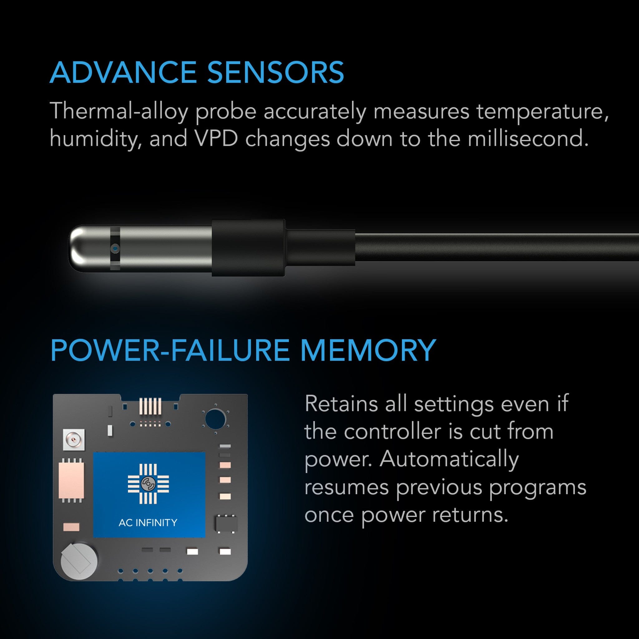 AC Infinity Controller 69 Pro+ WIFI / Bluetooth, Independent Programs for Eight Devices, Dynamic VPD, Temp, Humidity