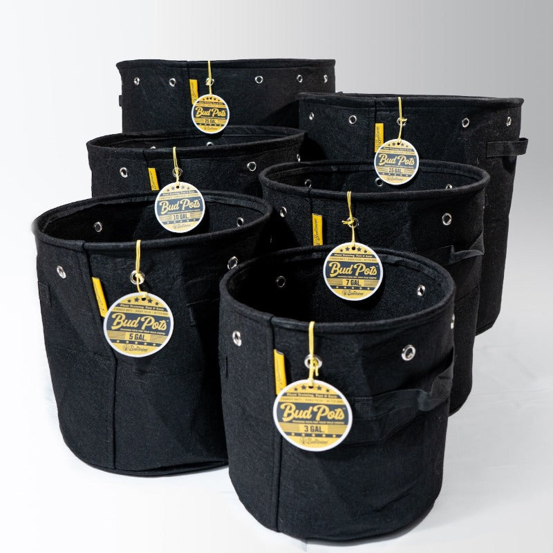 BudPots® - Grow Big Buds - Reinforced LST Fabric Pots