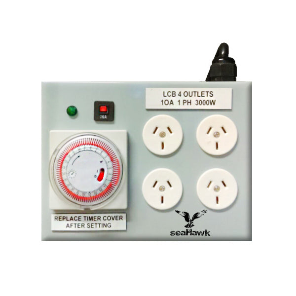 Light Control Board 4-outlet 15A Light Timer/Controller