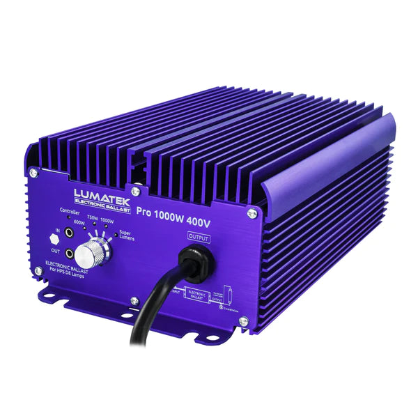 Lumatek 1000 watt 400V Controllable & Dimmable Ballast