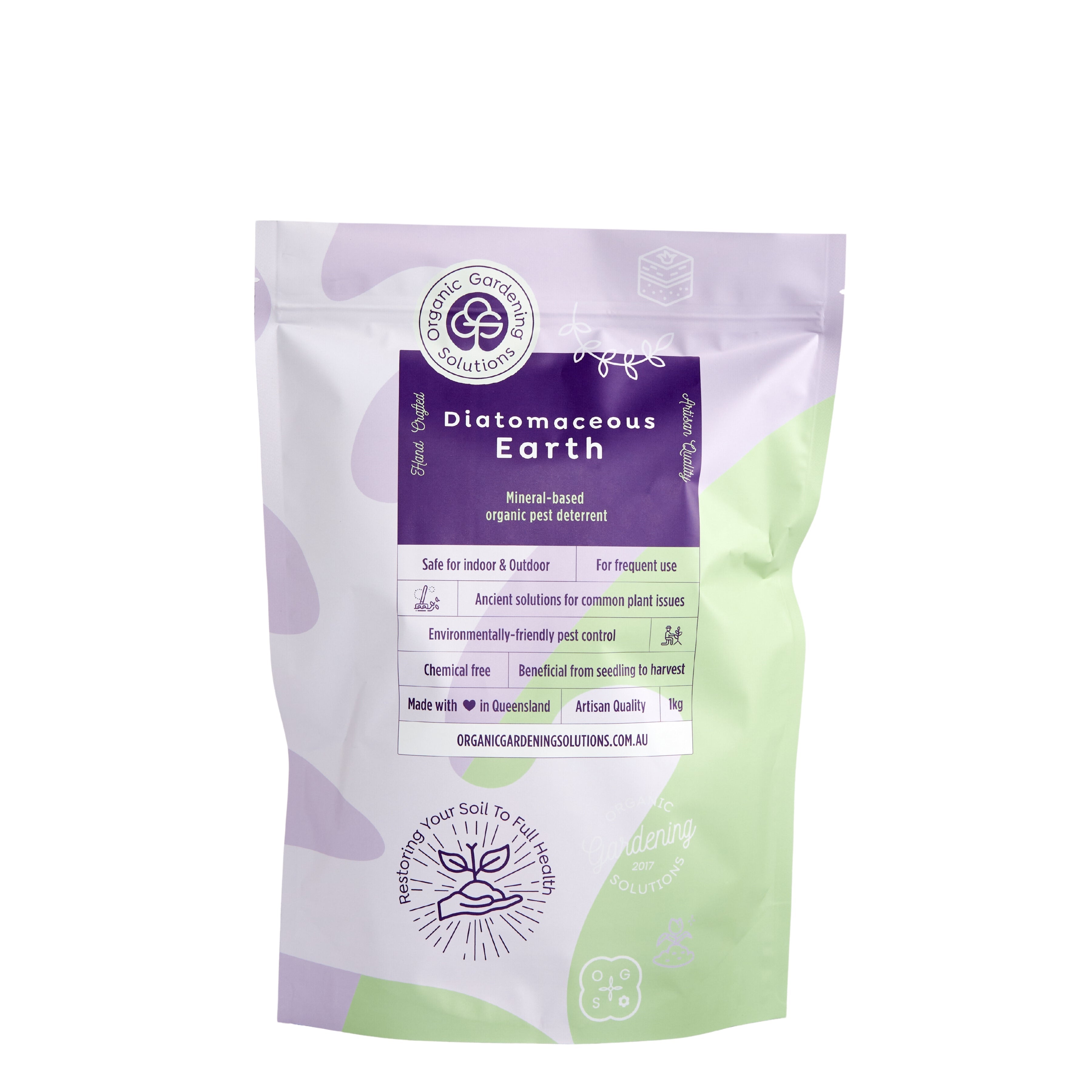 Organic Gardening Solutions Diatomaceous Earth