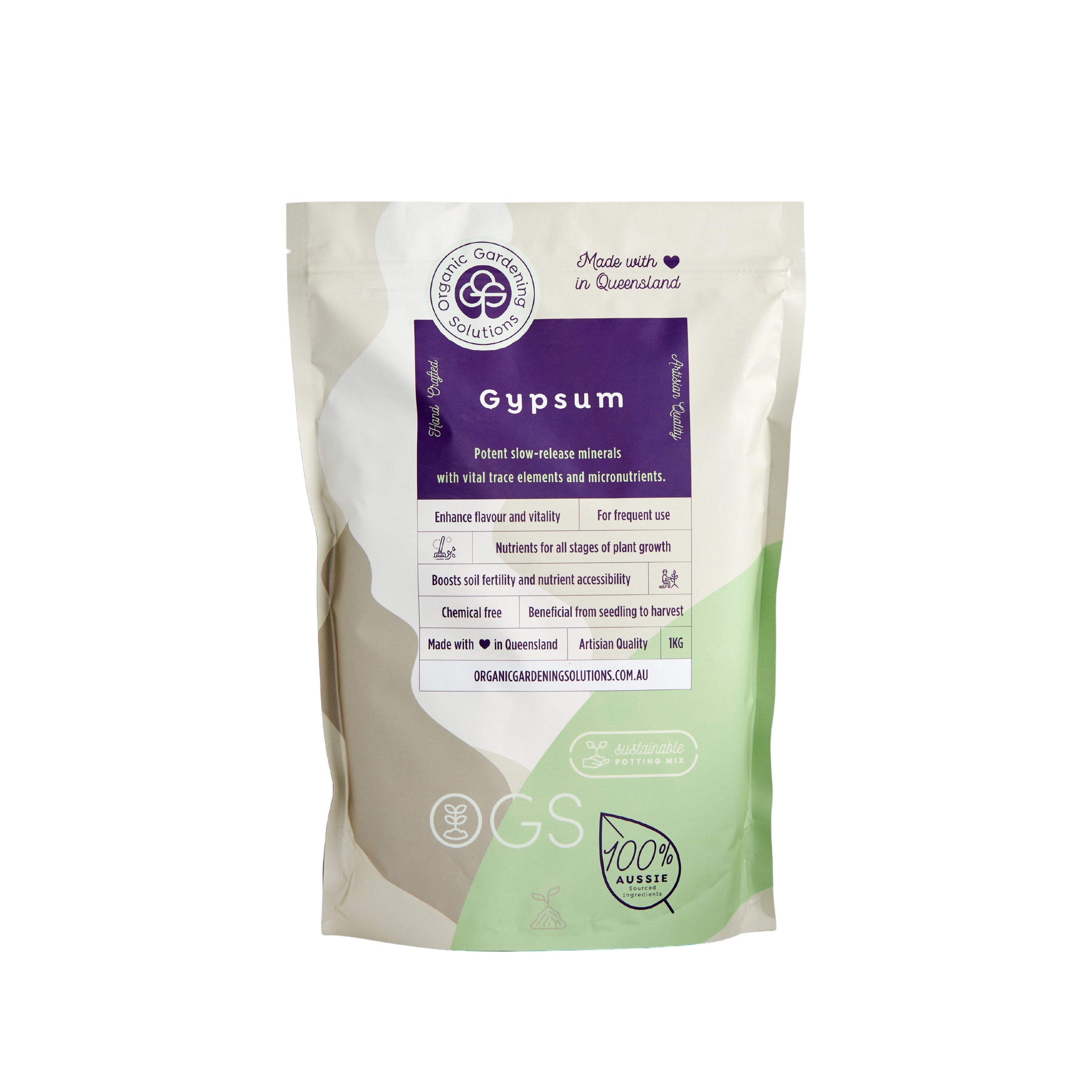 Organic Gardening Solutions Gypsum