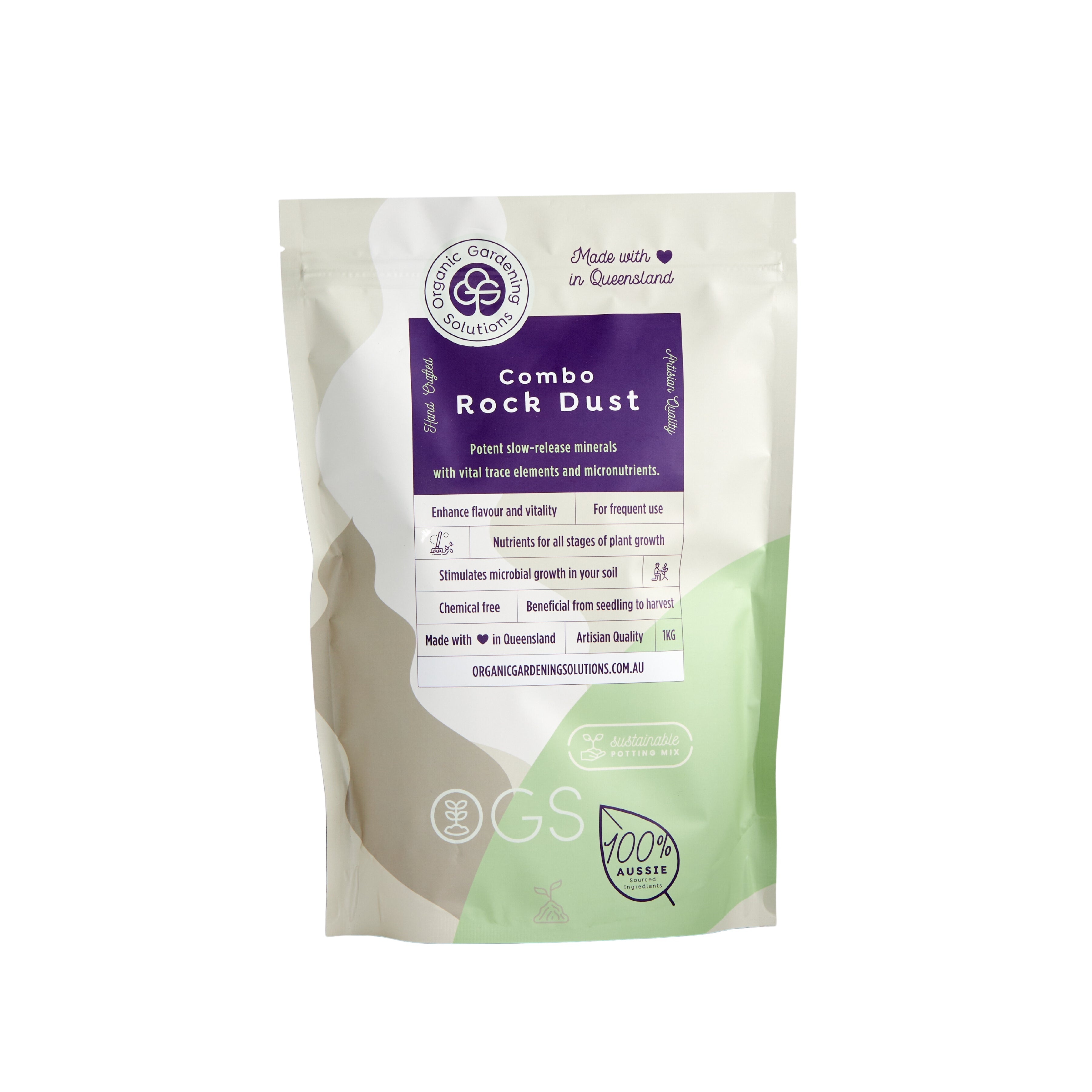 Organic Gardening Solutions Rock Dust Combo