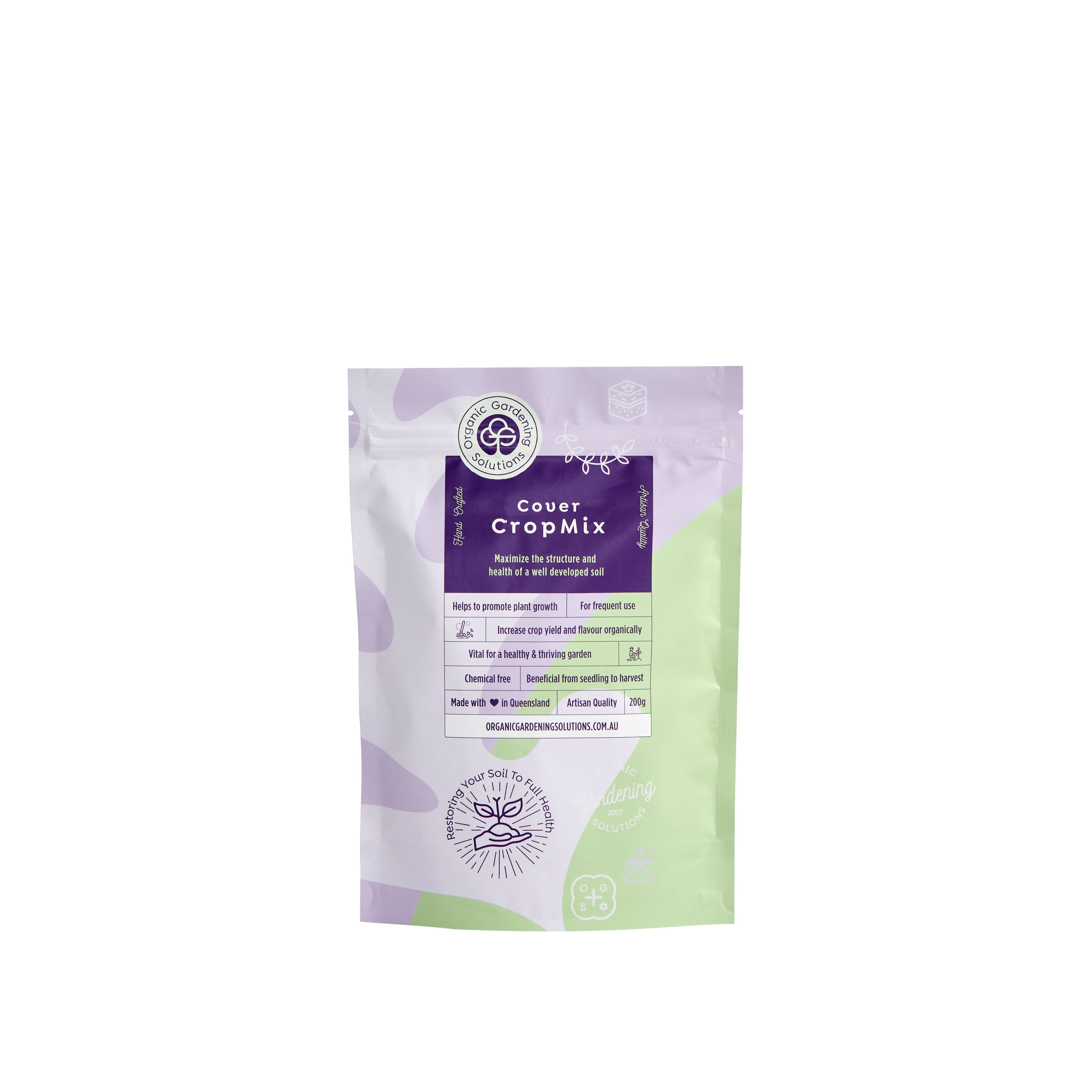 Organic Gardening Solutions Cover Crop Mix | Green Manure