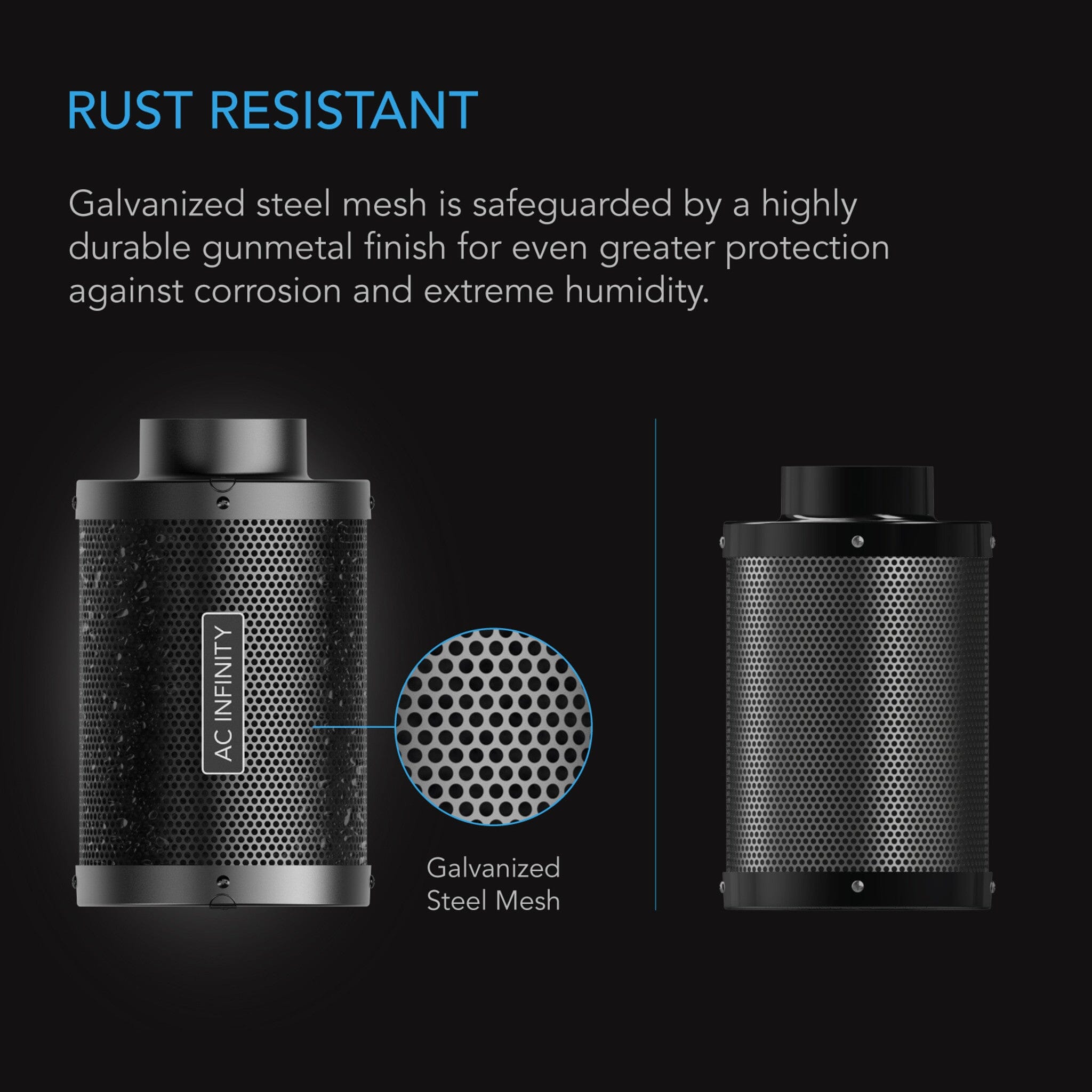 AC Infinity Australian Charcoal Duct Carbon Filter