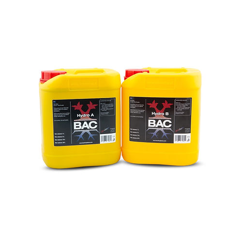 BAC Hydro Grow 1L A&B Hydroponic Fertilizer