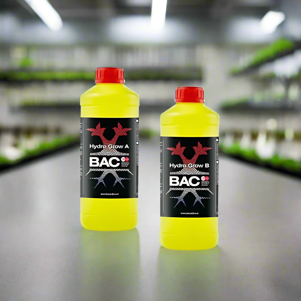 BAC Hydro Grow 1L A&B Hydroponic Fertilizer