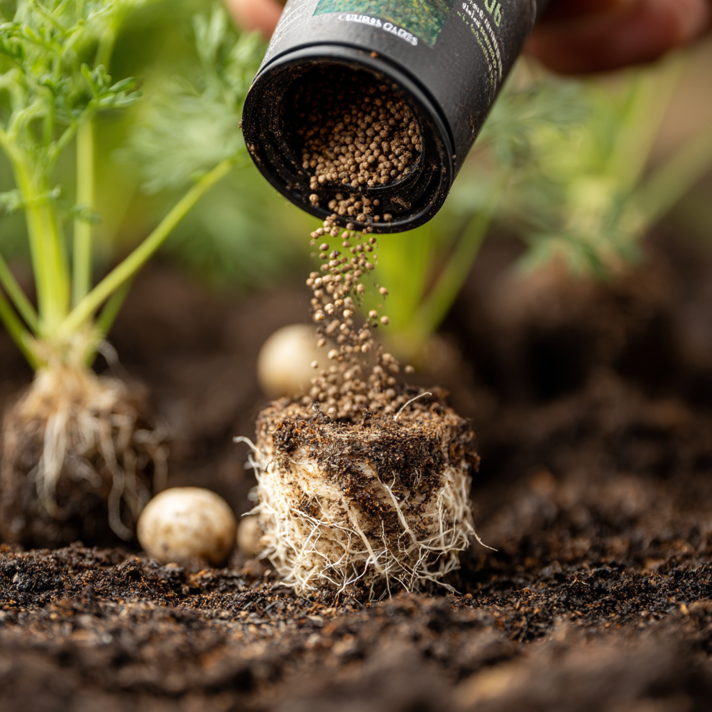 Organic Gardening Solutions Mycorrhizal Fungi  | Boost Root & Nutrient Uptake
