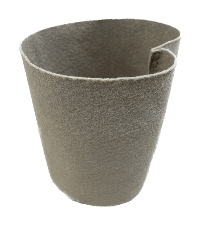 GrassRoots Bottomless Fabric Pot Tan