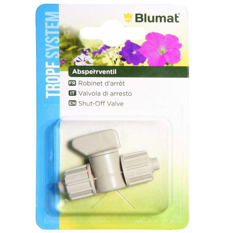 Blumat Drip System Shut-off Valve 8mm