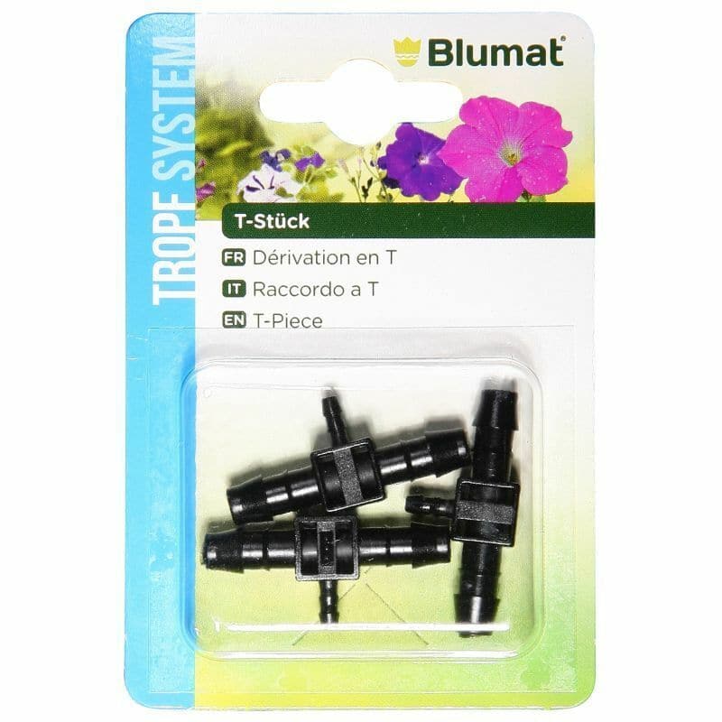 Blumat Tee Junction for 8mm x2 and 3mm x1