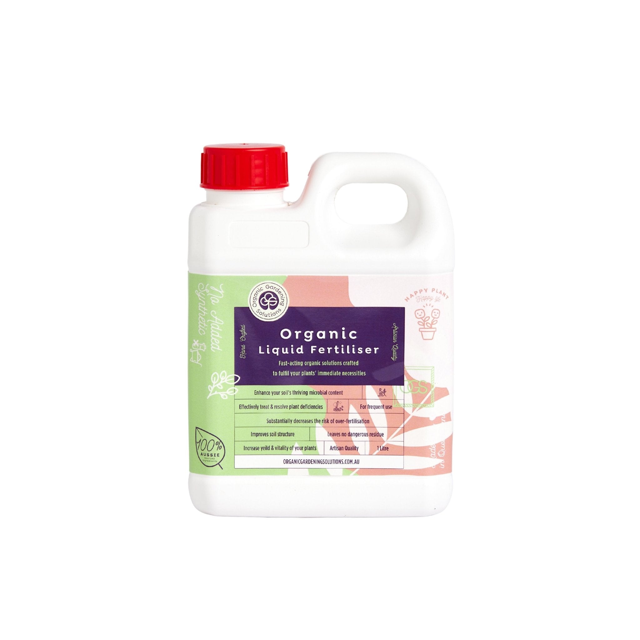Organic Gardening Solutions Liquid Organic Fertiliser