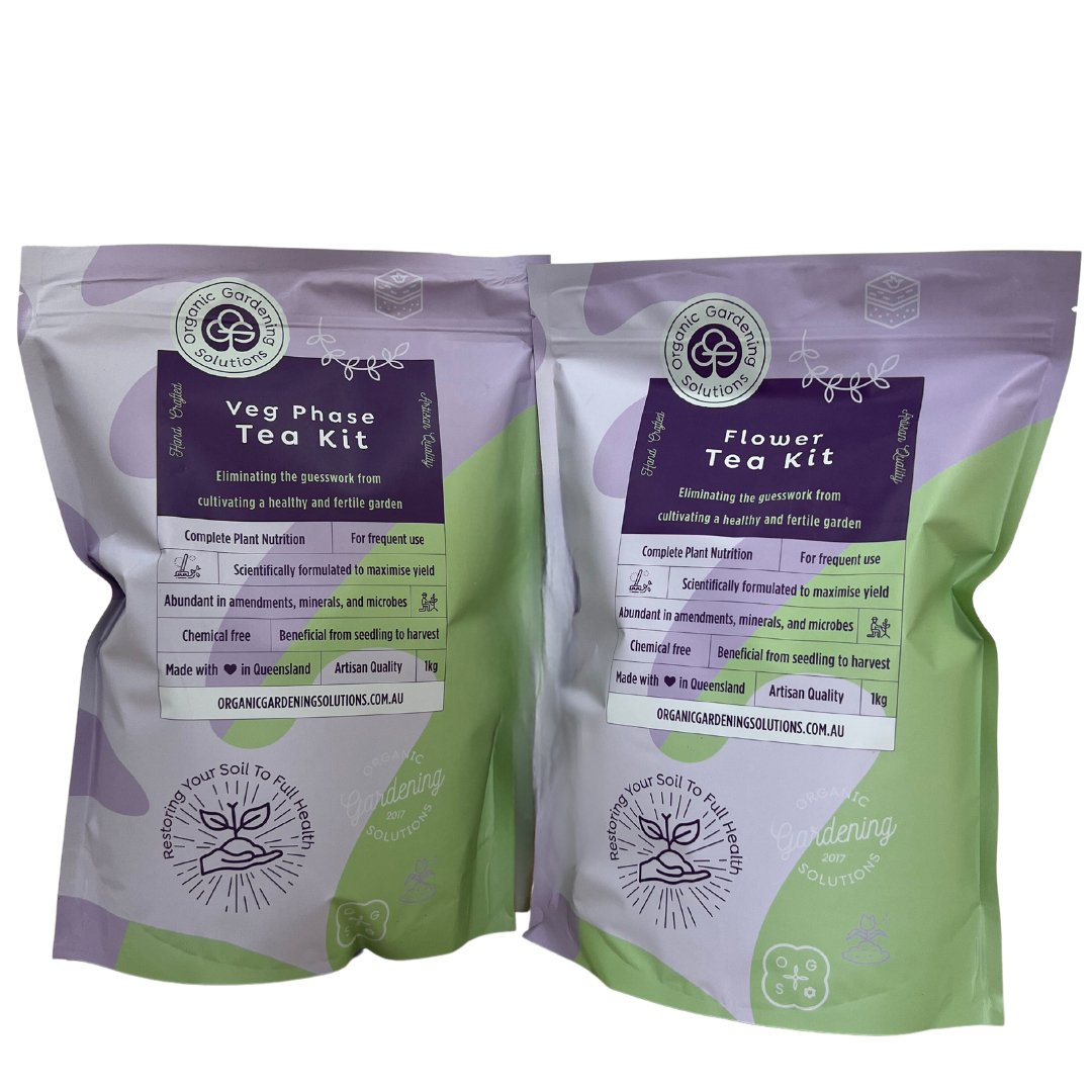 Native Microbe Tea Organic Gardening Solutions Nutrient + Microbe Tea Kits