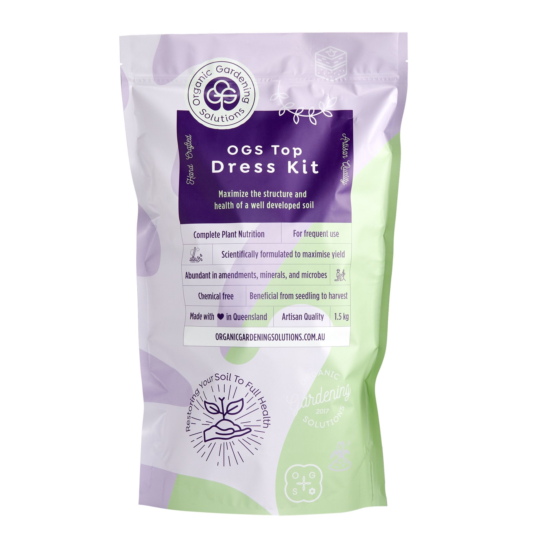 Organic Gardening Solutions Top-Dress Kit 1.5kg